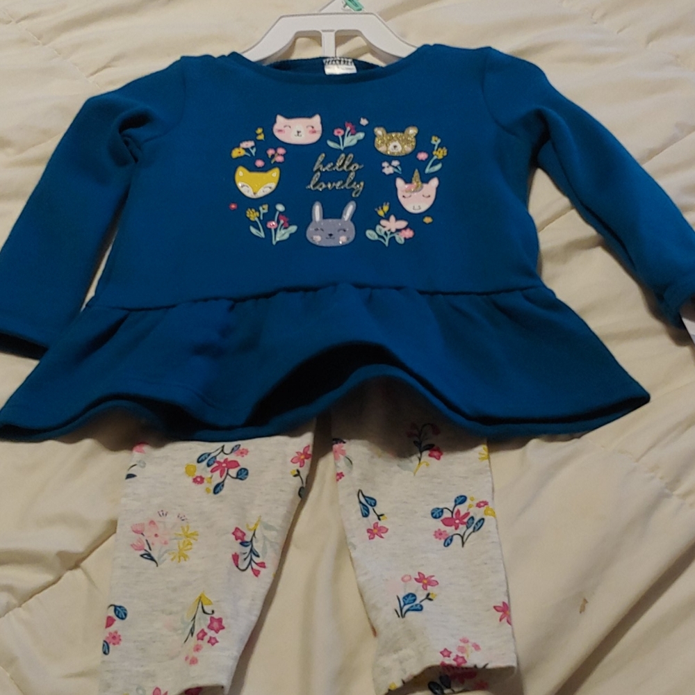 NWT Carter's baby girl fall/winter outfit
